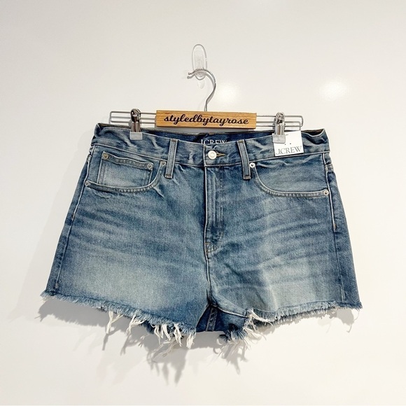 NWT J. Crew Relaxed denim short in Baxter Street wash - Picture 6 of 9